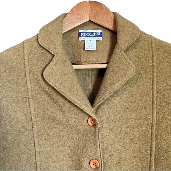 Pendleton 100% wool button  sweater - Picture 2 of 11